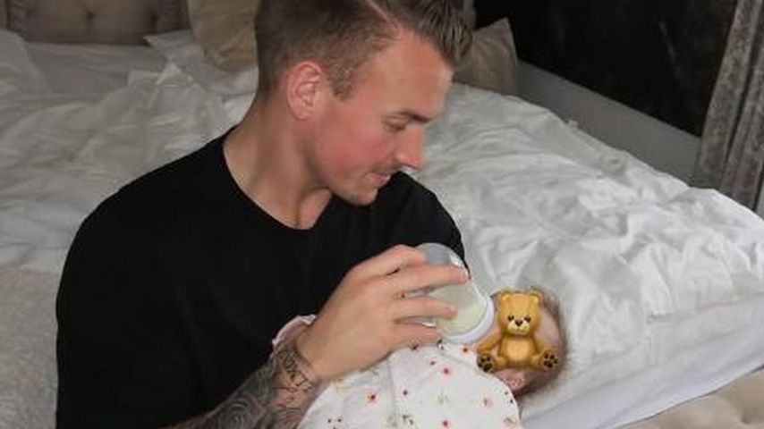 Mit Baby-Tochter: Xander Stephinger teilt Bild zum Vatertag