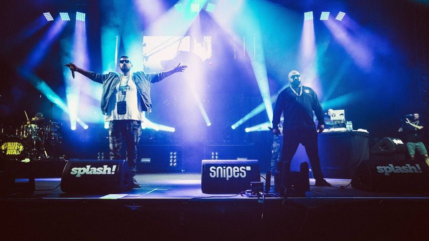 Xatar und Haftbefehl live beim splash! Festival 2016 in Ferropolis