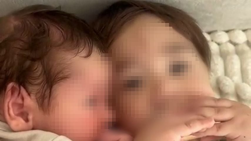 Xavi und Emilio, die Kinder von Lisa und Furkan Akkaya, Oktober 2025