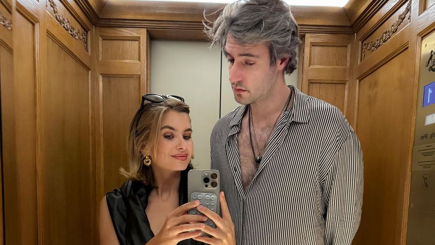 Xenia Adonts und ihr Partner Jürgen im Juni 2024