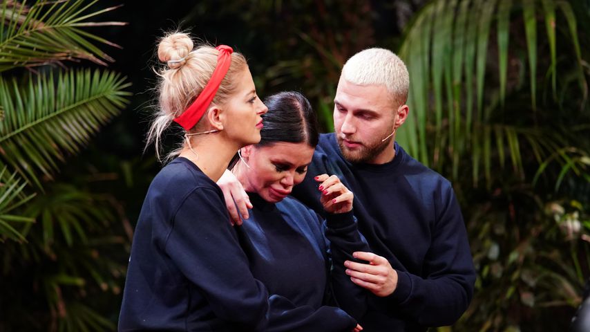Xenia, Djamila und Filip in der Dschungelshow