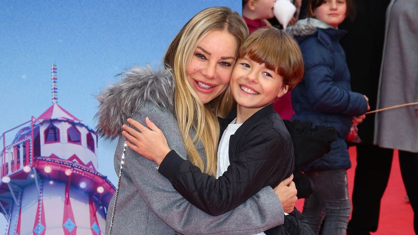 Xenia Seeberg und ihr Sohn Philip-Elias Martinek
