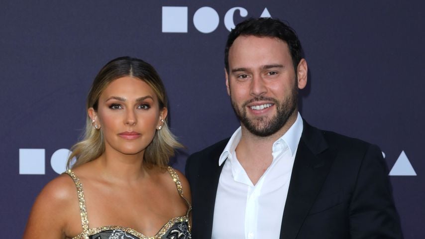 Yael Cohen und ihr Ex-Mann Scooter Braun bei einer Veranstaltung 2019
