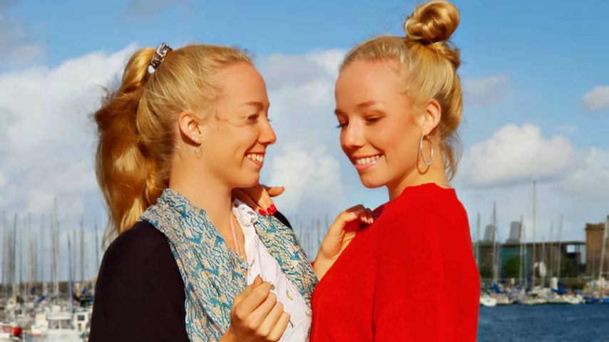 Yana und Tayisiya Morderger im Oktober 2019