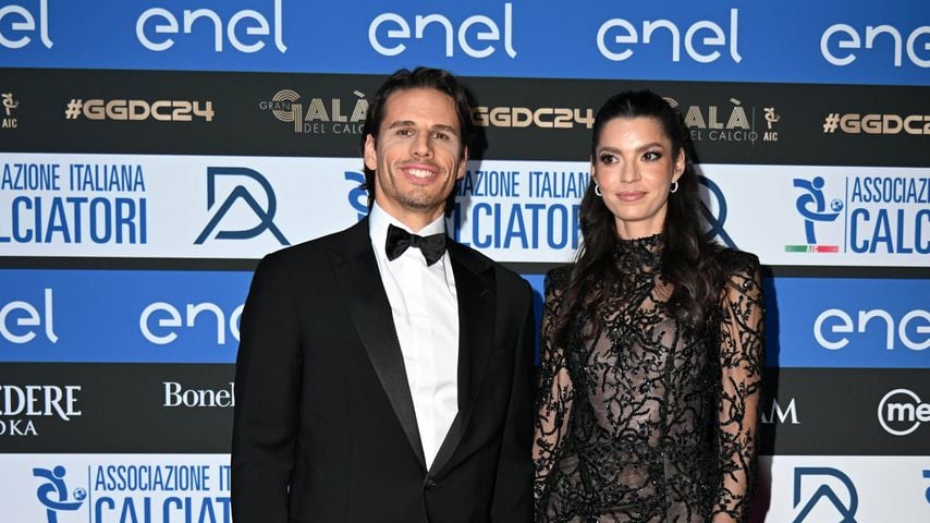 Yann Sommer und Alina Schneider beim Gran Galà del Calcio 2024 in Mailand