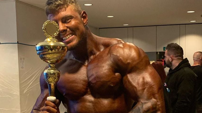 Stolzer Bodybuilder: Bachelorette-Yannic gewinnt Wettkampf!