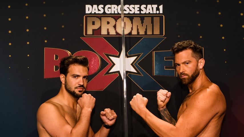 Yasin Cilingir und Oliver Sanne für "Das große Sat.1. Promiboxen"