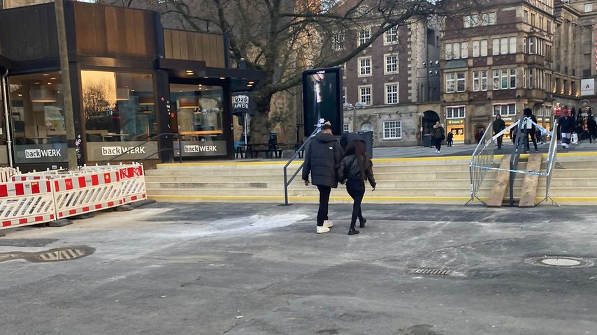 Yasin Mohamed und Christina Dimitriou in Dortmund