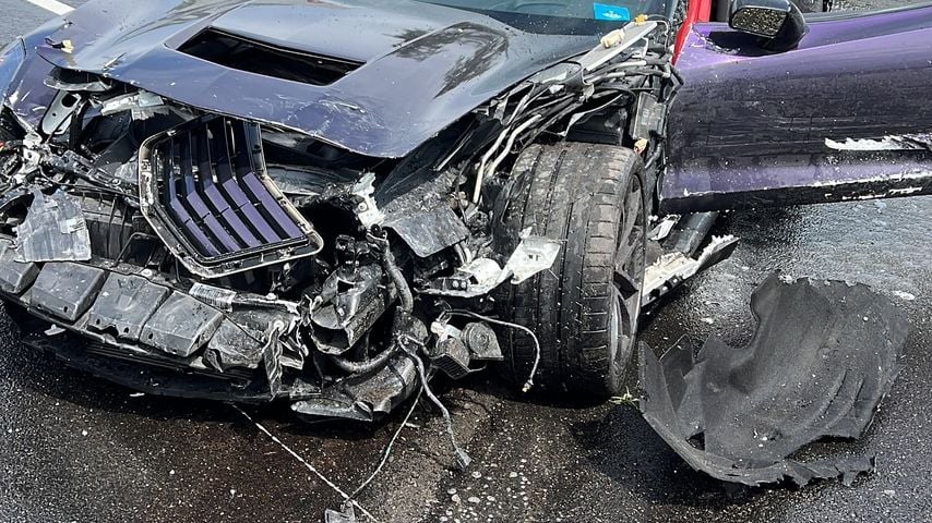 Yasin Mohammeds zerstörtes Auto, August 2025