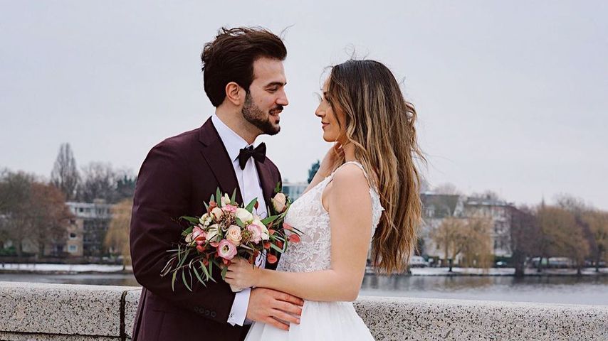 Das Hochzeitsfoto von Yasin und Samira
