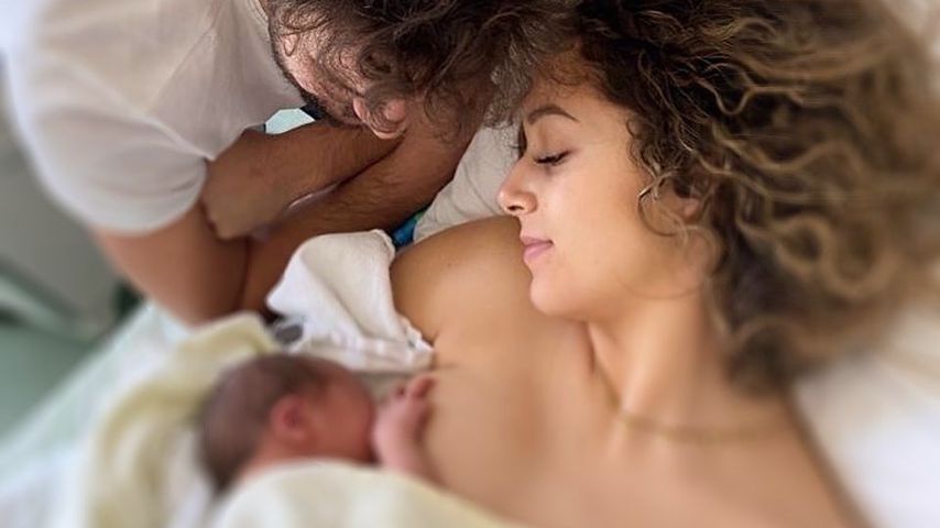 Yasin und Samira mit ihrem Sohn Malik-Kerim