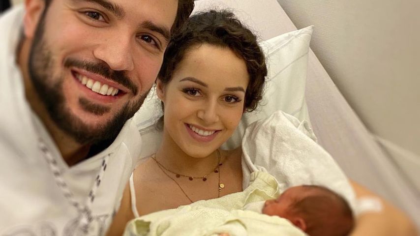 Yasin und Samira mit ihrem Sohn Malik-Kerim
