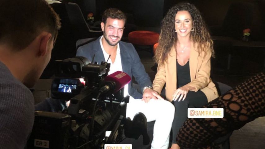 Yasin und Samira im Promiflash-Interview in Berlin