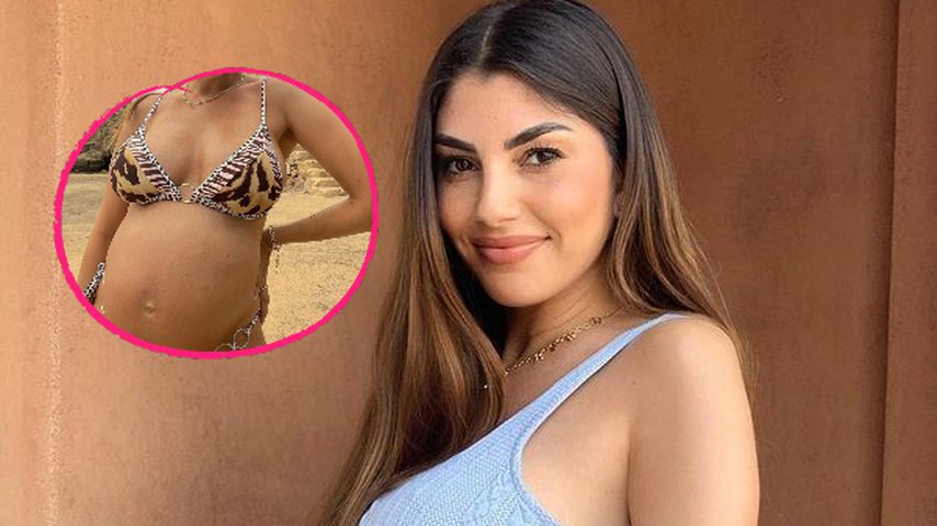 "Größe einer Ananas": Yeliz Koc begeistert mit Babybauchfoto