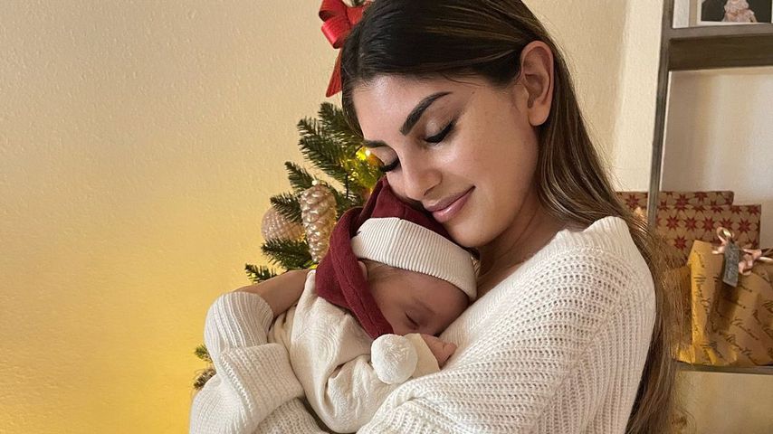 Besinnlich: Yeliz Koc feierte Weihnachten mit Ochsenknechts