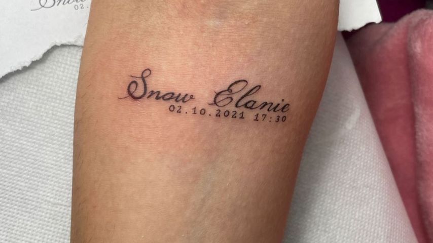 Yeliz Koc' neues Tattoo, Februar 2023