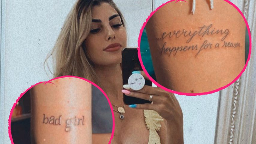 Schon wieder neue Tattoos: Yeliz Koc setzt auf Sinnsprüche