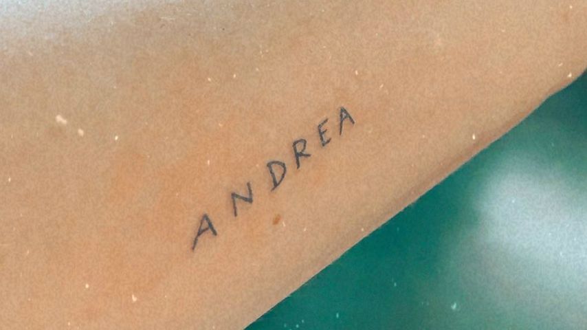 Yeliz Koc mit ihrem neuen Tattoo, August 2020
