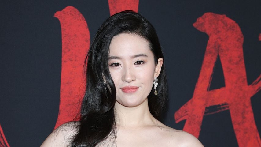 Schauspielerin Yifei Liu bei der Premiere von "Mulan", 2020 in Los Angeles