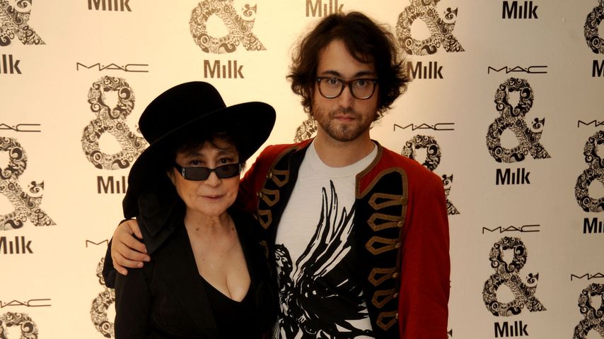 Yoko Ono und Sean Lennon, September 2010