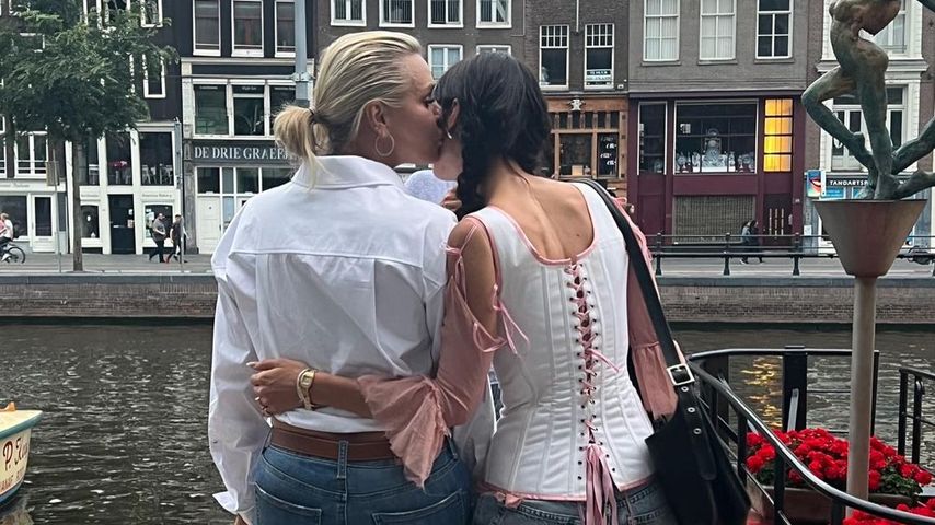 Yolanda Hadid Foster und Bella Hadid, Models