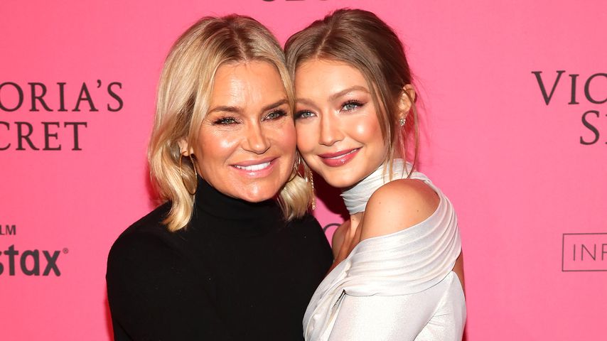 Yolanda Hadid Foster und Gigi Hadid auf der Victoria's Secret Fashion Show After Party, 2018