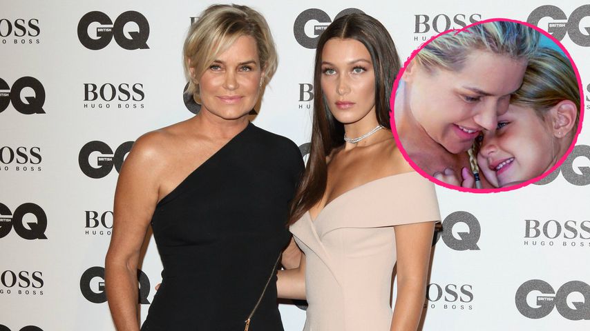Mamas Geburtstag: Bella Hadid gratuliert mit Throwback-Pics