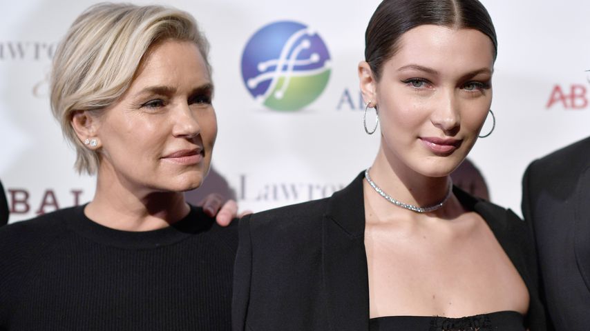 So süß gratuliert Bella Hadid Mama Yolanda zum Geburtstag!