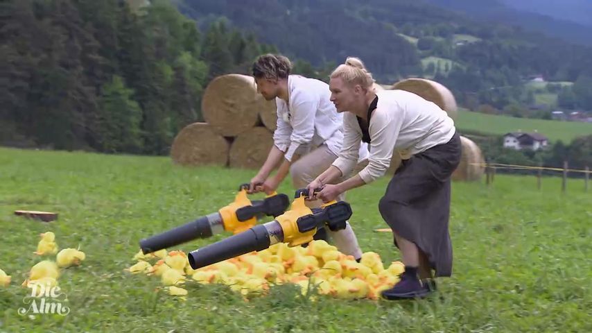 Yoncé Banks und Magdalena Brzeska bei "Die Alm"