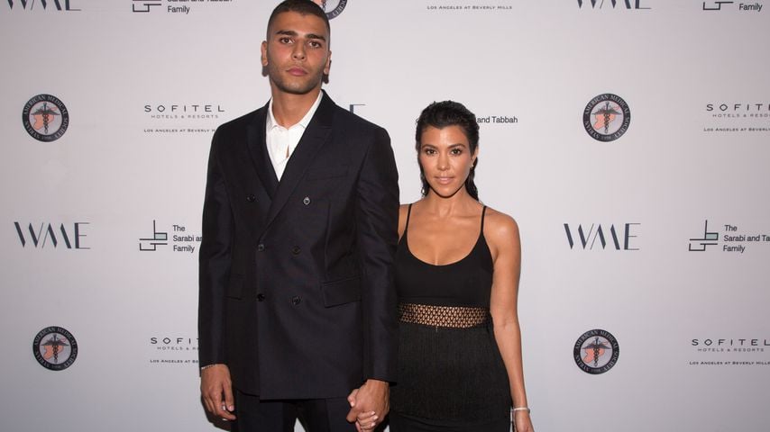 Younes Bendjima und Kourtney Kardashian im Mai 2018