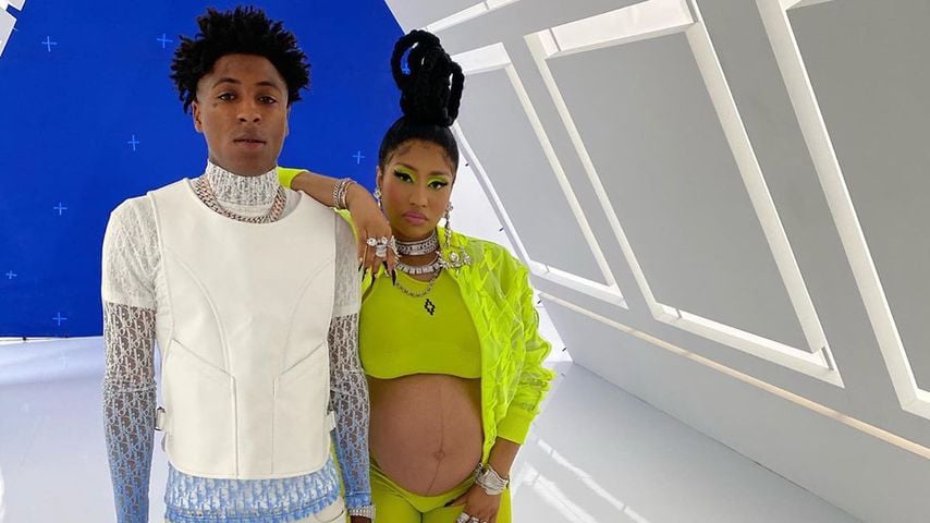 Auf Throwback-Pic: Rapperin Nicki Minaj zeigt Babybauch!