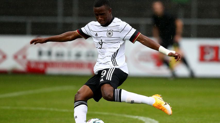 Youssoufa Moukoko fürs U20-Nationalteam im September 2020