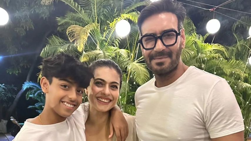 Yug Devgan, Kajol und Ajay Devgan, Dezember 2024