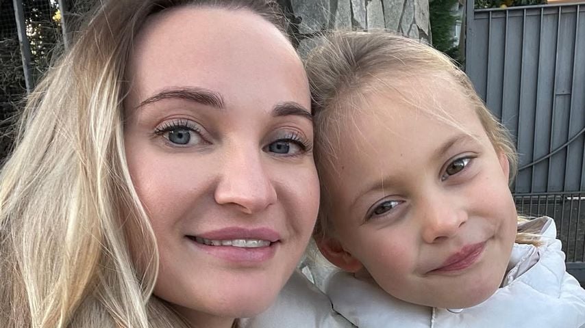 Yulia Burtseva mit ihrer Tochter, 2025