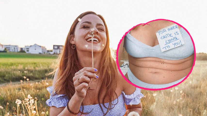 Ehrliches Bauchfoto: Yvonne Pferrer gegen Bodyshaming!