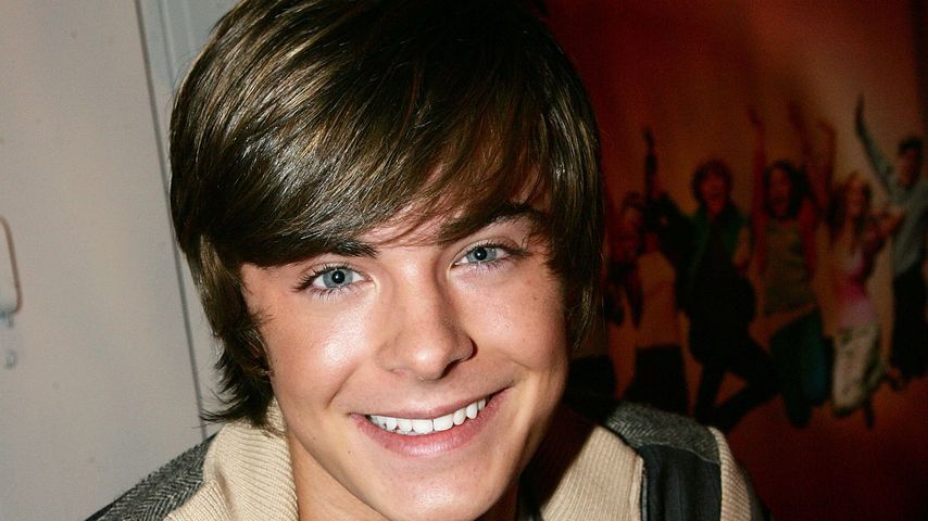 Zac Efron trägt wieder seine "High School Musical"-Frisur