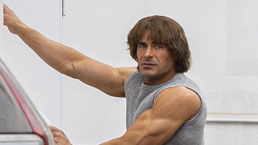 Zac Efron am Set von "The Iron Claw"