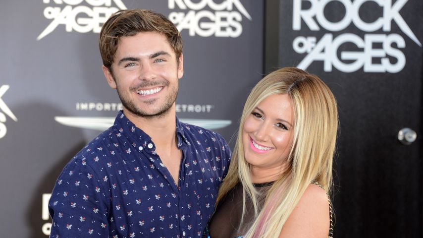 Zac Efron und Ashley Tisdale im Juni 2012 in Hollywood