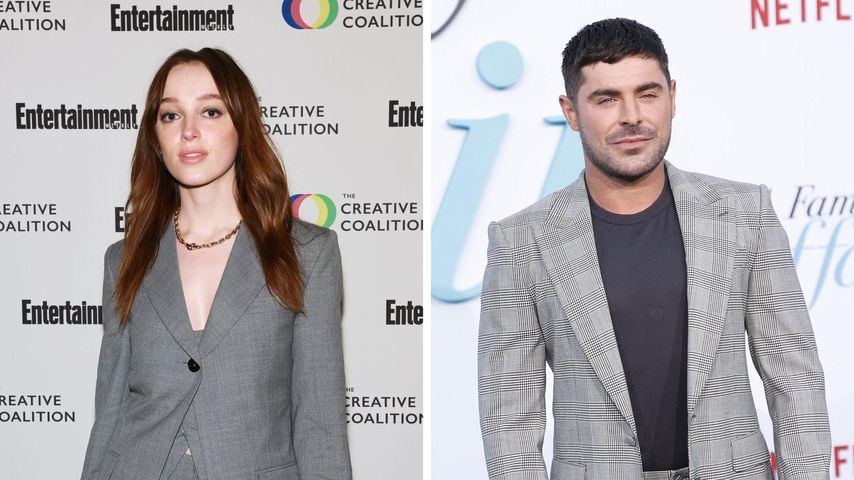 Collage: Zac Efron und Phoebe Dynevor