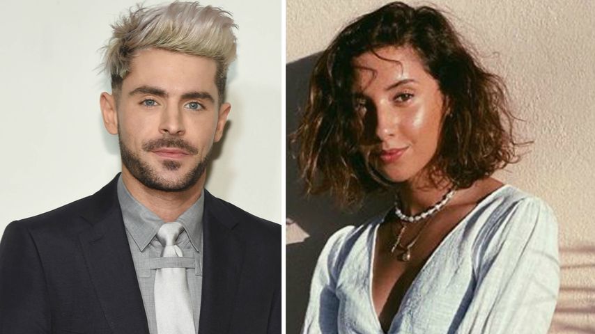 Collage: Zac Efron und Vanessa Valladares