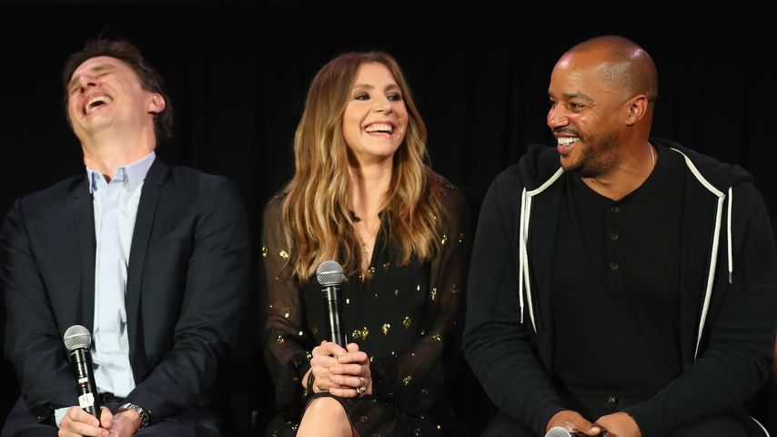 Zach Braff, Sarah Chalke und Donald Faison beim Vulture Festival, 2018