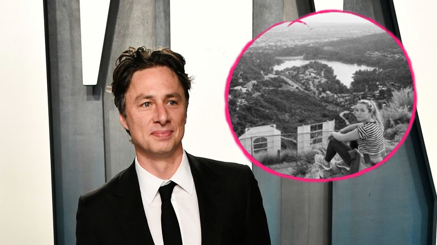Trotz Trennung: Zach Braff widmet Ex Florence Birthday-Grüße