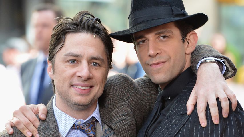 Zach Braff und Nick Cordero im Mai 2014