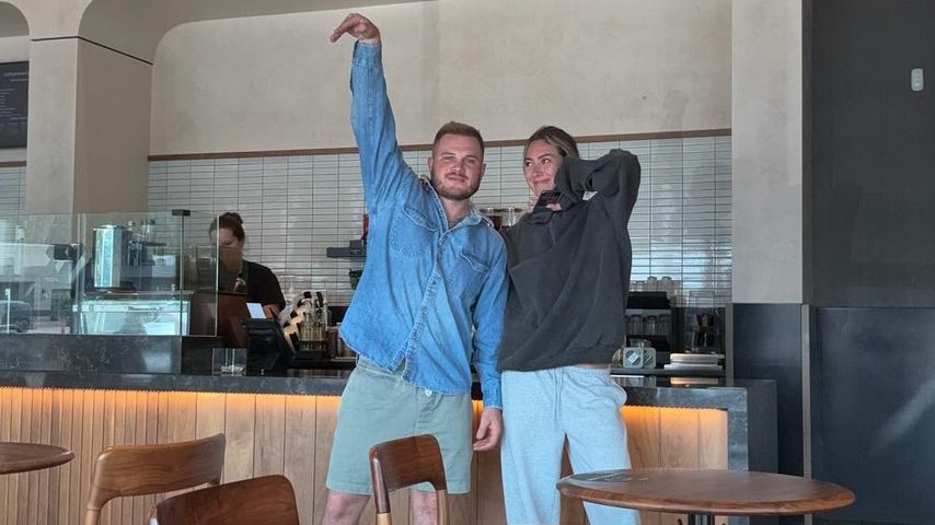 Zach Bryan und seine Frau Samantha Leonard