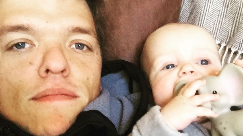 Zach Roloff mit seinem Sohn Jackson