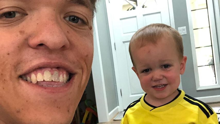 Zach Roloff mit seinem Sohn Jackson