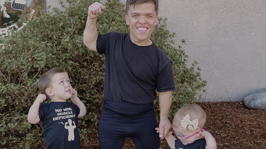 Zach Roloff und seine zwei Kinder im September 2021