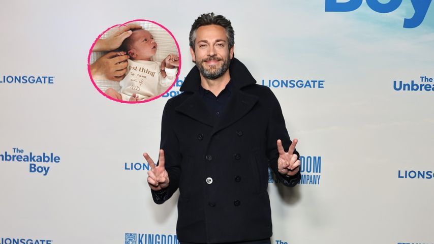 Collage: Schauspieler Zachary Levi