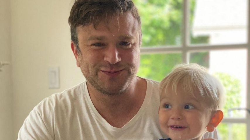 Zachary Pym mit seinem Sohn McLaurin Clement Williams