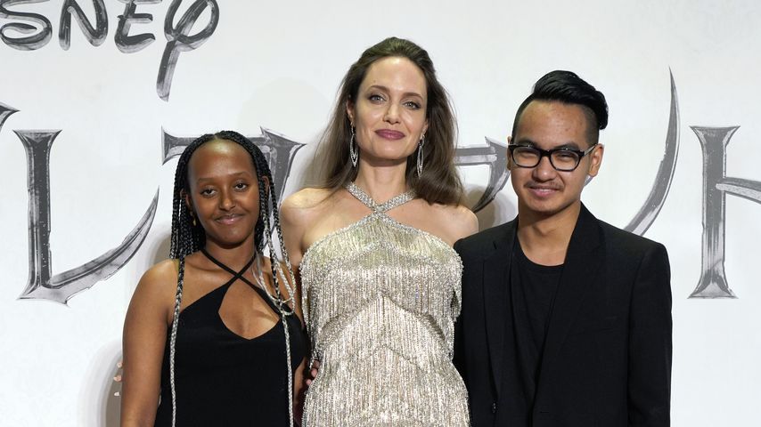Zahara Jolie-Pitt, Angelina Jolie und Maddox Jolie-Pitt in Tokio, 2019